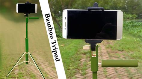 How To Make A Bamboo Tripod Home Make Tripod Youtube