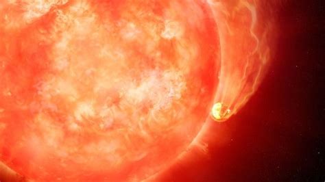 For The First Time Scientists Watched A Dying Star Swallow A Planet Whole Live Science