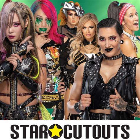 WWE Women's Division – Star Cutouts