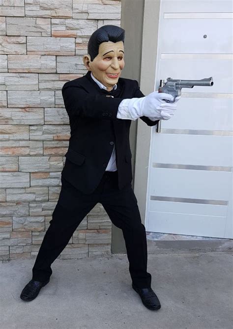 Ronald Reagan Latex Mask Point Break Bank Robbery President Etsy Canada