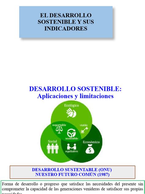 31 El Desarrollo Sostenible Y Sus Indicadores Macro Pdf