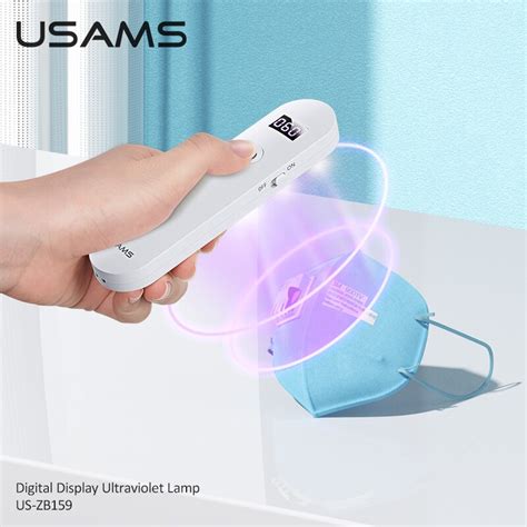 Usams Handheld L Mpada De Esteriliza O Hd Led Luz Grandado