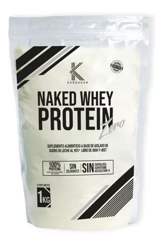 Proteína Naked Whey Protein Zero Kardagar 1 Kg Meses sin intereses