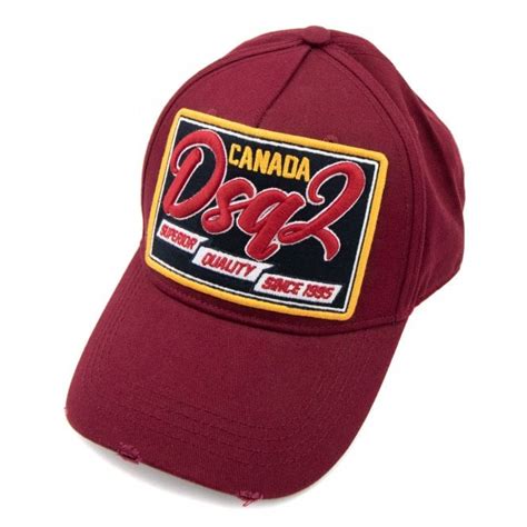 Dsquared2 Dsq2 Superior Quality Since 1995 Cap Burgundy | ONU