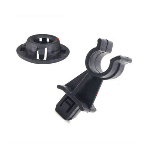 1 Set 2Pcs Car Hood Prop Rod Support Clamp Grommet Clips For Nissan EBay