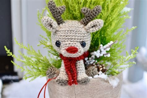 Rudy The Reindeer Crochet Pattern By Yarn Society