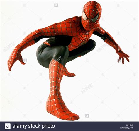 Tobey Maguire Spider Man Spiderman Stock Photo Royalty Free