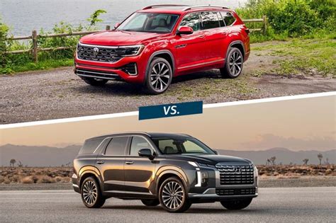 Compared 2024 Volkswagen Atlas Vs 2024 Hyundai Palisade Capital One