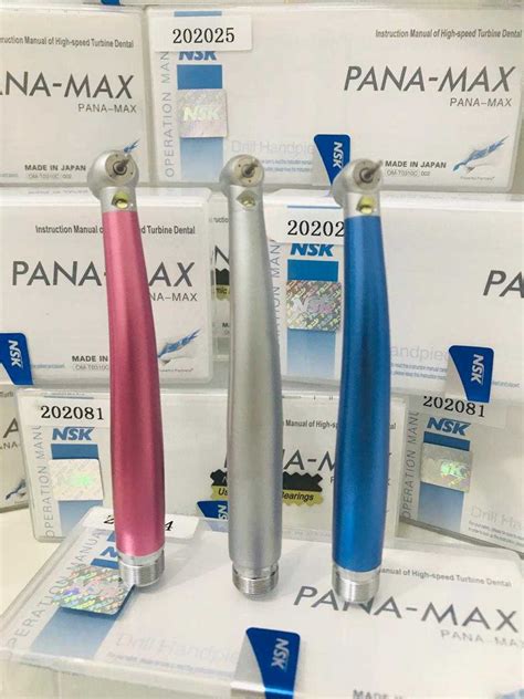 Caneta De Alta Rota O Azul Nsk Panamax Led Dental Fam