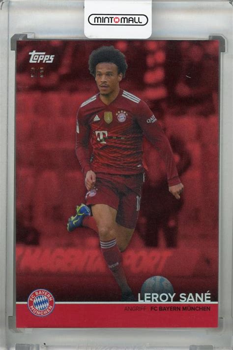 Mint Topps Fc Bayern Munchen Team Set Leroy Sane