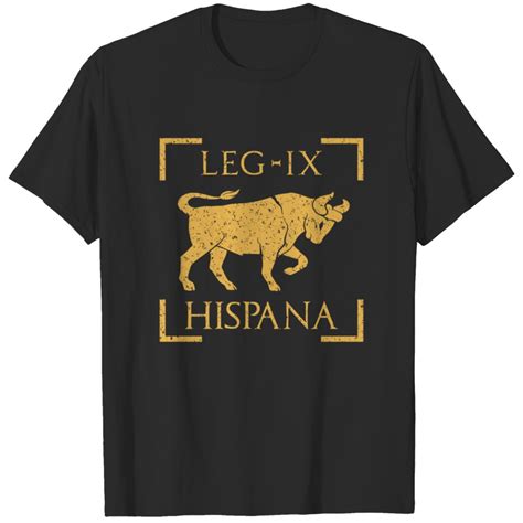 Legio Ix Hispana Taurus Emblem Roman Legion T Shirt Designed Sold By