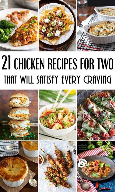 21 Chicken Recipes For Two That Will Satisfy Every Craving