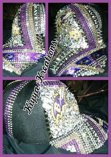 Baltimore Ravens Bling Hat Baltimore Ravens Expressions Captain Hat