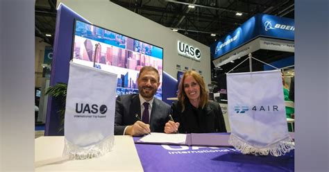 Uas International Trip Support And 4air Announce Strategic Partnership