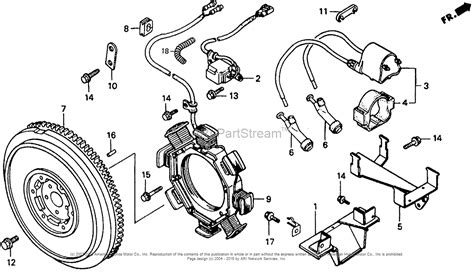 Honda Engines Gx640 Sd1 Engine Jpn Vin Gaad 1000001 To Gaad 1029999 Parts Diagram For Flywheel