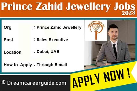 Prince Zahid Uae Jewellery Jobs In Dubai Latest Opening 2023