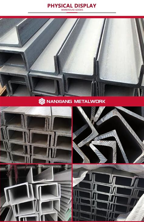 Nanxiang Hot Rolled Channel Steel Bar 100x50x5 0 Mm Buy Channel Steel