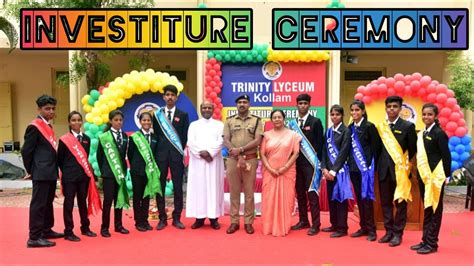 Investiture Ceremony 2023 Trinity Lyceum Kollam YouTube