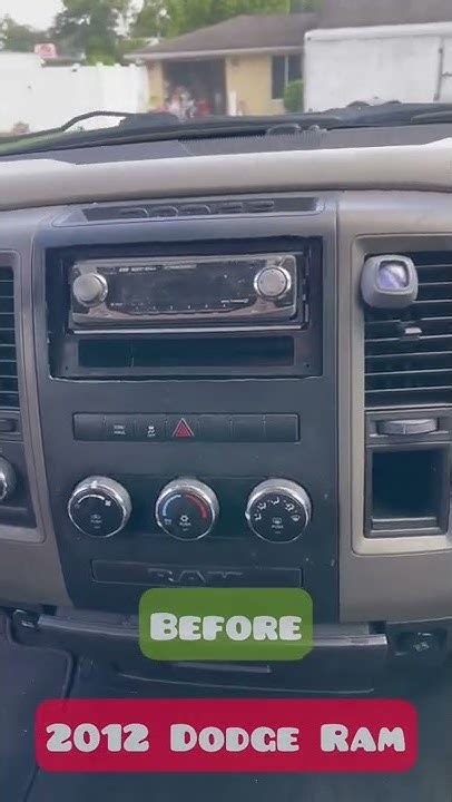 2012 Dodge Ram Radio Upgrade Youtube