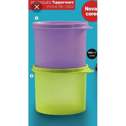 Tupper Redondinha Ml Tupperware Shopee Brasil