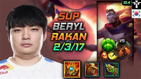 Beryl Rakan Support Vs Nautilus Kr