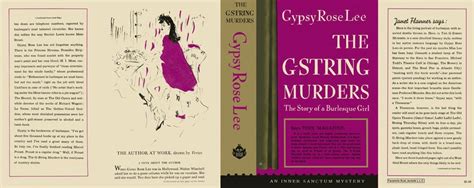 G String Murders The Gypsy Rose Lee