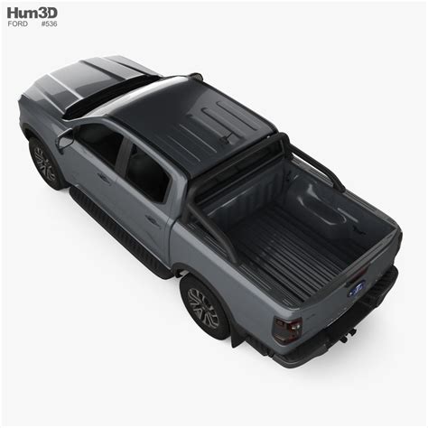 Ford Ranger Cabina Doble Sport 2022 Modelo 3d Vehículos On Hum3d