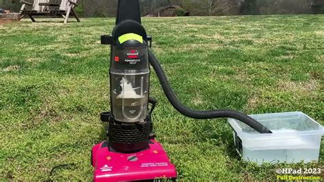 Pink Bissell Powerforce Helix Vacuum Destruction Full Youtube