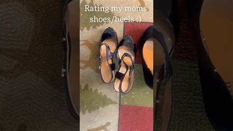 Rating My Moms Shoes ⭐️ Youtube