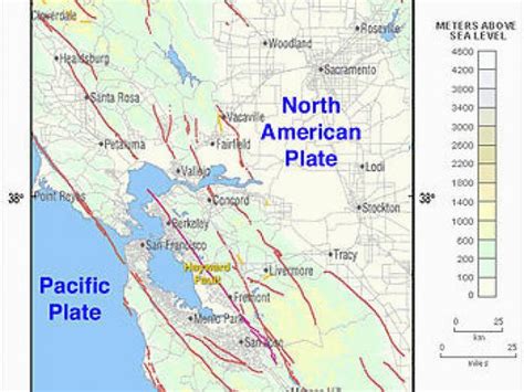 Oregon Earthquake Fault Lines Map Hayward Fault Zone Wikipedia ...