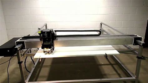 Cnc Glass Scoring Machine Youtube