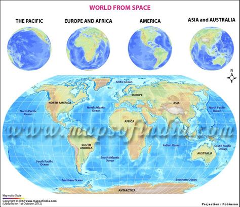 World Map From Space Artofit