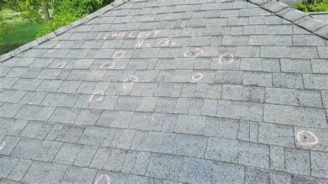 What Size Hail Will Damage A Roof How To Spot It From The Ground