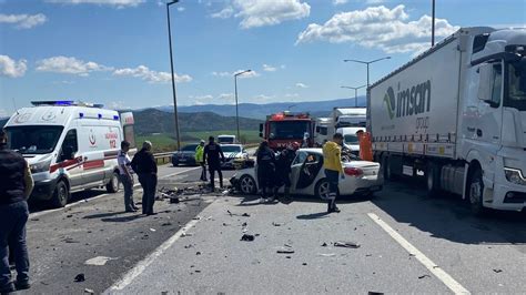 Feci kaza Gaziantep te otomobille tır çarpıştı 2 kişi öldü Polis