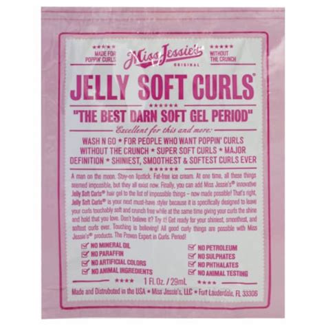 Miss Jessie S Jelly Soft Curls Styling Gel 1 Ct Kroger