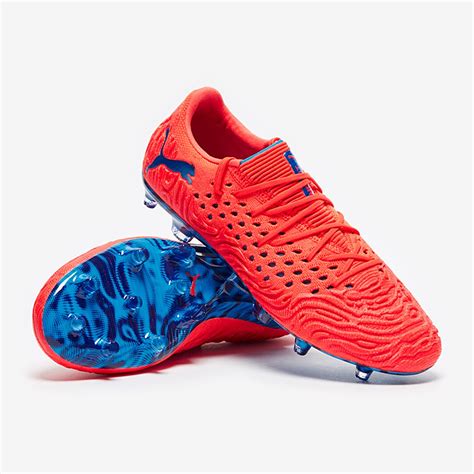 Puma Future 191 Netfit Cc Fgag Mens Boots Firm Ground Red Blastbleu Azur Prodirect