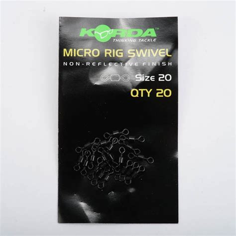 Korda Micro Rig Swivel Wirbel Angeln Neptunmaster