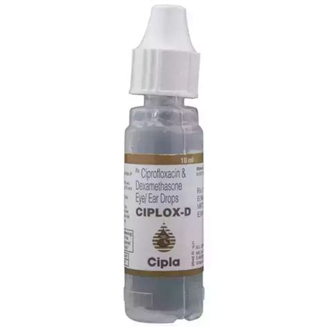 Ciplox D Eye Ear Drop Uses Price Dosage Side Effects Substitute