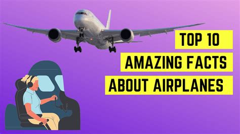 10 Amazing Facts You Probably don't know about airplanes - Jetline Marvel