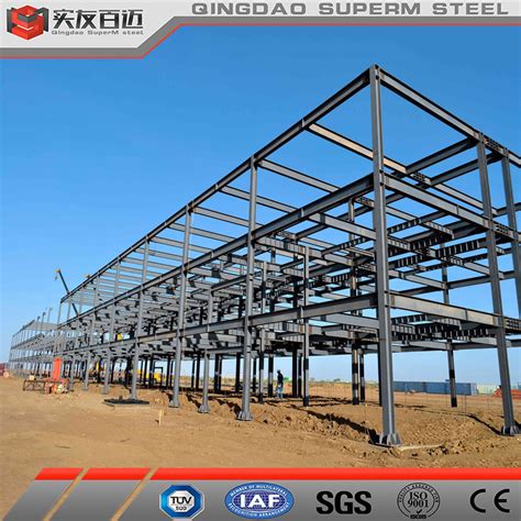 China Supplier Prefab Steel Building Gable Steel Structure Frame