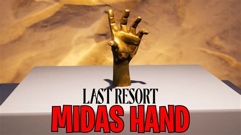 Midas Hand Fortnite Chapter Season Youtube