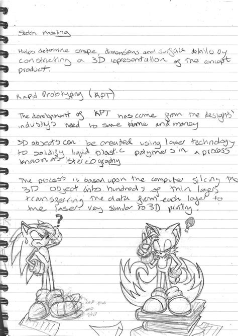 Revising With Sonic And Tails By Lightningchaos2010 On Deviantart