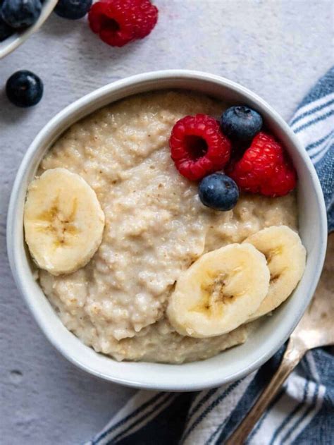 Creamy Oat Bran Porridge Mamagourmand