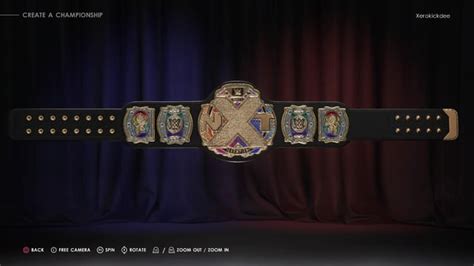 Custom Nxt Womens Championship Rwwegames