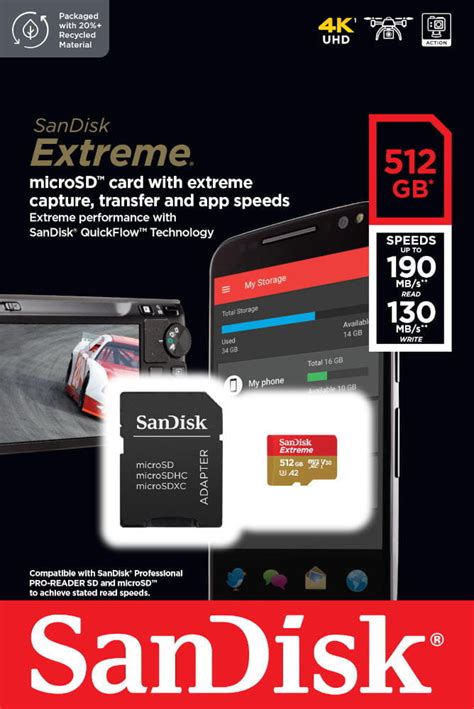 Karta Pami Ci Sandisk Extreme Sdsqxav G Gn Ma Microsdxc Rescuepro