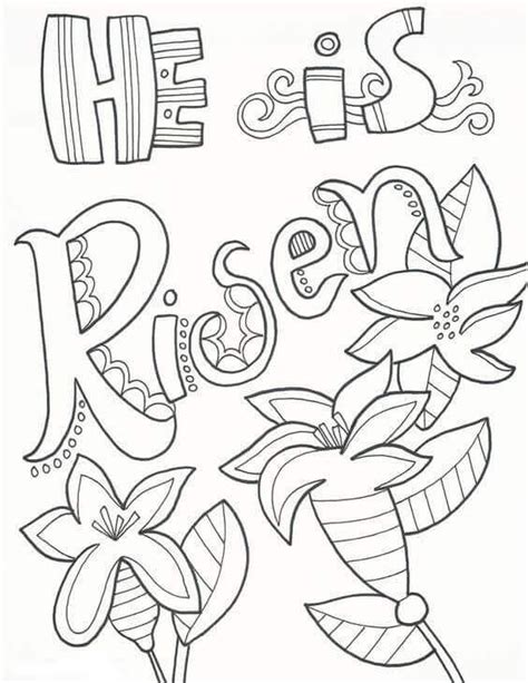 Lds Easter Coloring Page Coloring Pages