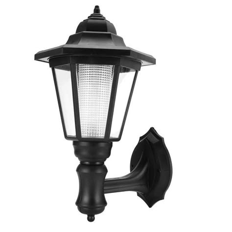 Duokon Lampe murale Lumière Hexagonale Solaire Rétro Étanche Extérieure