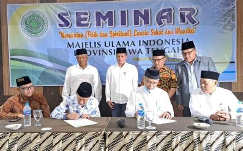 Mui Jateng Ajak Umat Jaga Toleransi Hajinews Co Id