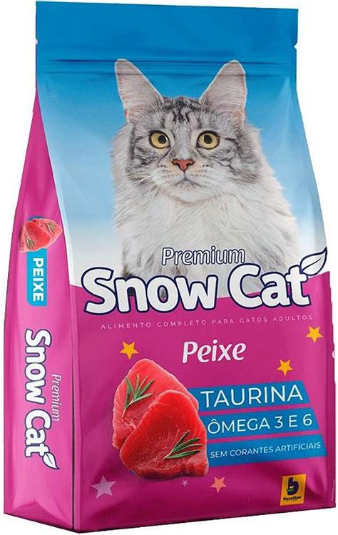 Ra O Seca Snow Cat Peixe Kg Dic O Ra Es Pet Shop