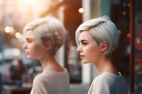 Zwei junge blonde Mädchen porträtieren ein neuronales Netzwerk das von der KI generiert wurde